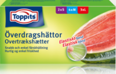 Toppits Overtrækshætter 9 stk.